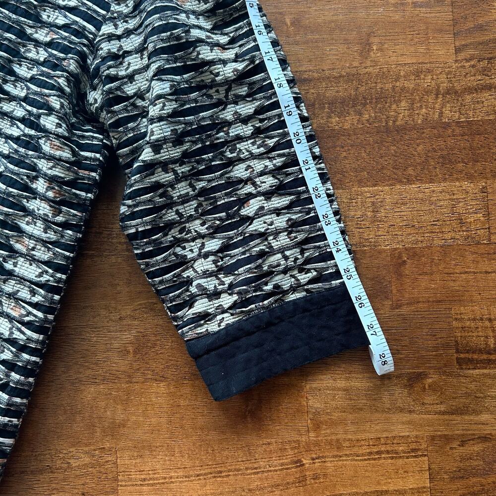 Chico’s Textured Cotton Jacket, Bold Layering Piece, Office Chic Statement Style - Picture 6 of 10